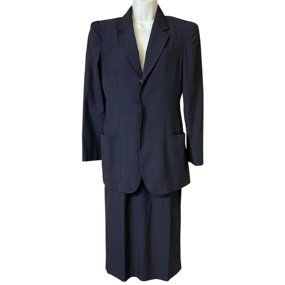 Jean-Paul Gaultier Wool Blend Skirt Suit